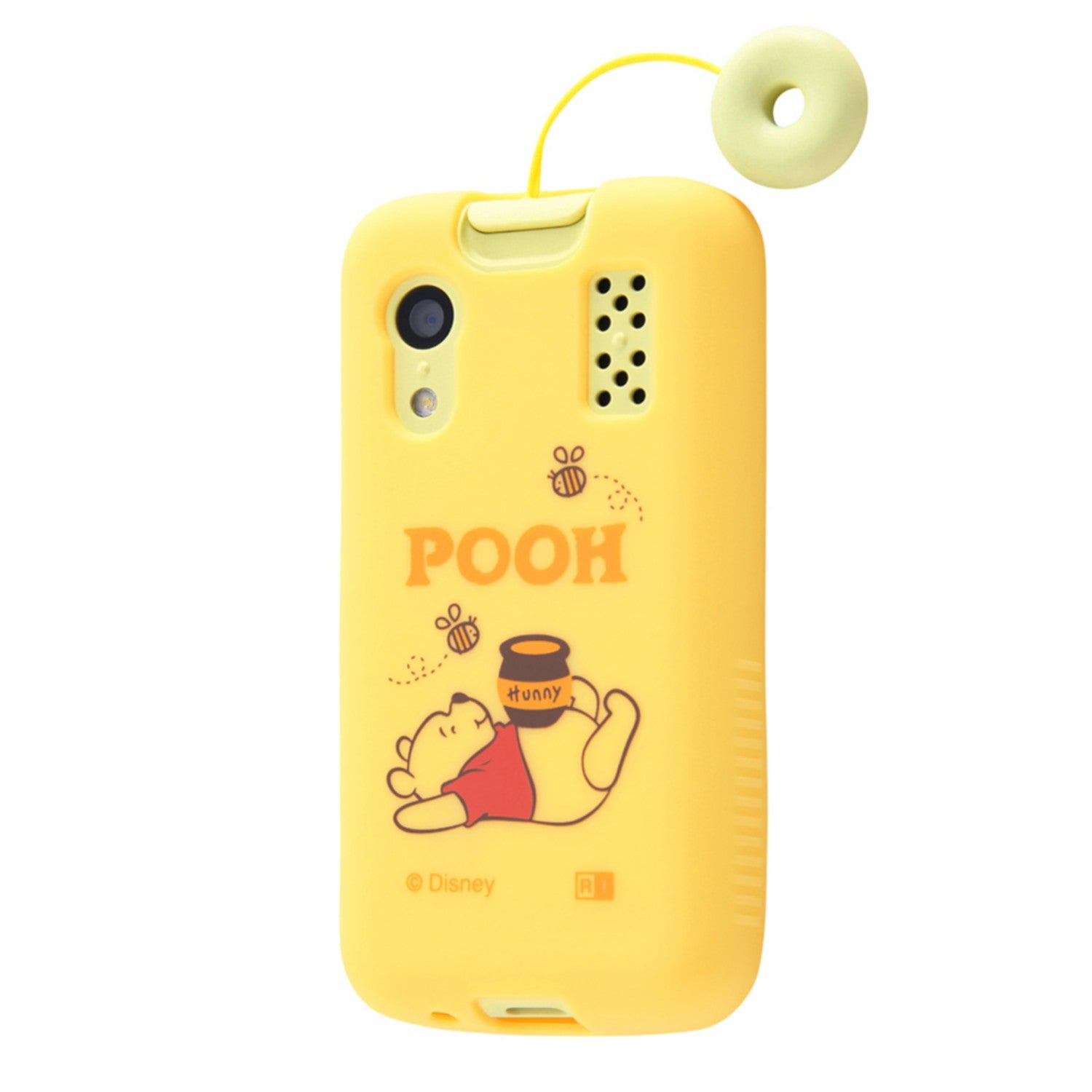 Disney Character Winnie the Pooh_Yellow Silicone Case
