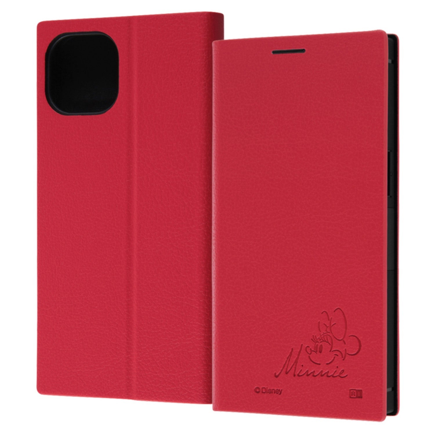 "Disney Character"/Shockproof Notebook Type Leather Case Side Magnet/Minnie Mouse