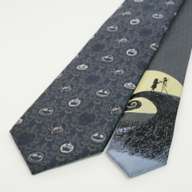 Disney/Necktie (Nightmare Before Christmas Jack pattern)