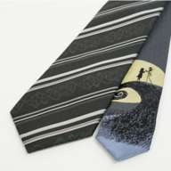 Disney/Necktie (Nightmare Before Christmas striped pattern)