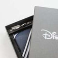 Disney/Tie & tie pin (Mickey stripe pattern with BOX)