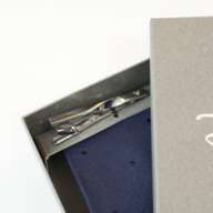 Disney/Tie & tie pin (plain dot pattern, BOX included)