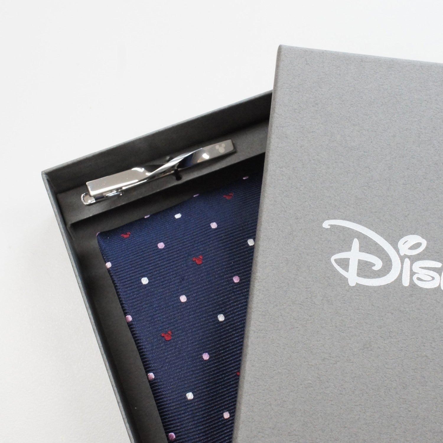 Disney/Tie & tie pin (Mickey dot pattern with BOX)