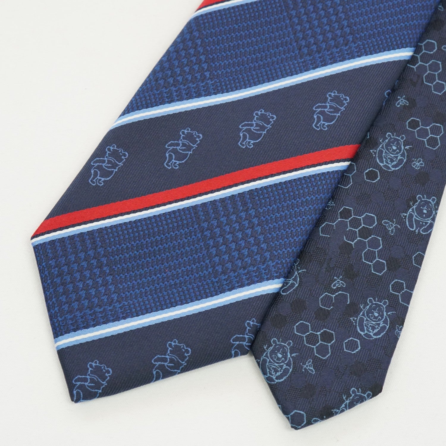 Disney/Necktie (Winnie the Pooh striped pattern)