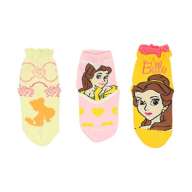 [Babydoll] Belle Princess / Crew Socks Set 8497 / Baby Size Kids Socks 3 Pair Set 3 Pair Set 3 Piece Set 13-16cm Non-slip