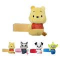 Disney characters hugging tie