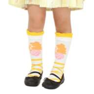 [Babydoll] Belle Princess / High Socks 8599 / Kids Socks, Affordable Price, 13-16cm, Non-slip, Ballet Shoes Style, Ruffles, Girly Coordination, Princess Costume, Cosplay