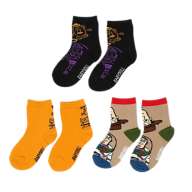 [Baby Doll] Toy Story Crew Socks Set 9135 / Baby Size Kids Socks 3 Pair Set 3 Pair Set 3 Piece Set Affordable Price 10-13cm/13-16cm Non-slip Present Gift