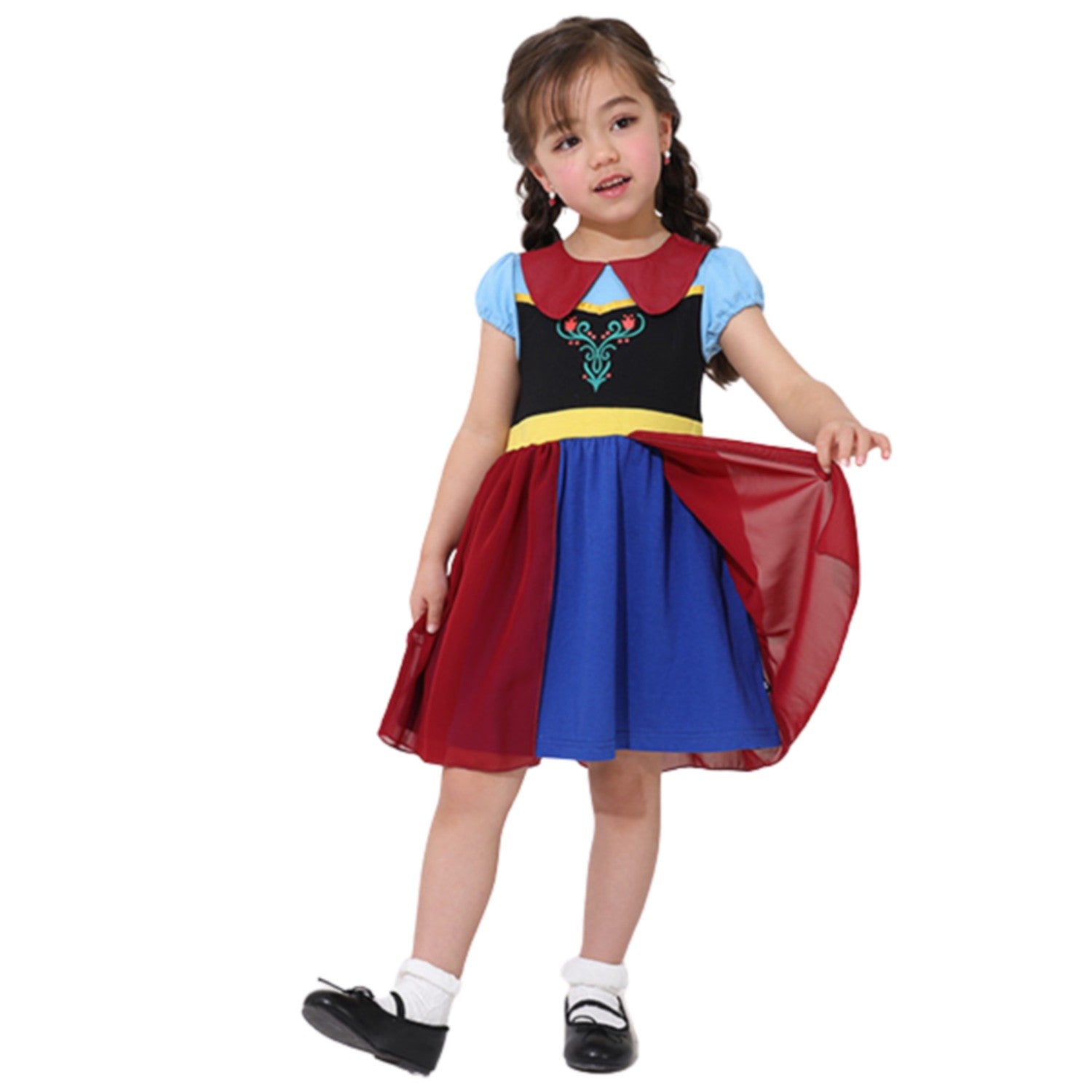 [Baby Doll] Anna One Piece 5127K / Baby Size Kids Tops Short Sleeve Chiffon P...