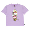 [Babydoll] Minnie Matching Resort Magic T-shirt for parents and children 9470K / Pattern stands out when wet with water Baby size Kids Link Coordination Matching Look Parent and Child Coordination Tops Short Sleeves Tenjiku Material