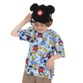 [Babydoll] Mickey Donald Parent-child matching all-over pattern T-shirt 9532K / Baby size Kids Link coordination Matching look Parent-child coordination Tops Short sleeve