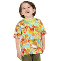 [Babydoll] Peter Pan Parent and Child Matching Sticker Style Allover Pattern T-Shirt 9534K / Kids Link Coordination Matching Look Parent and Child Coordination Tops Short Sleeves Tenjiku Material