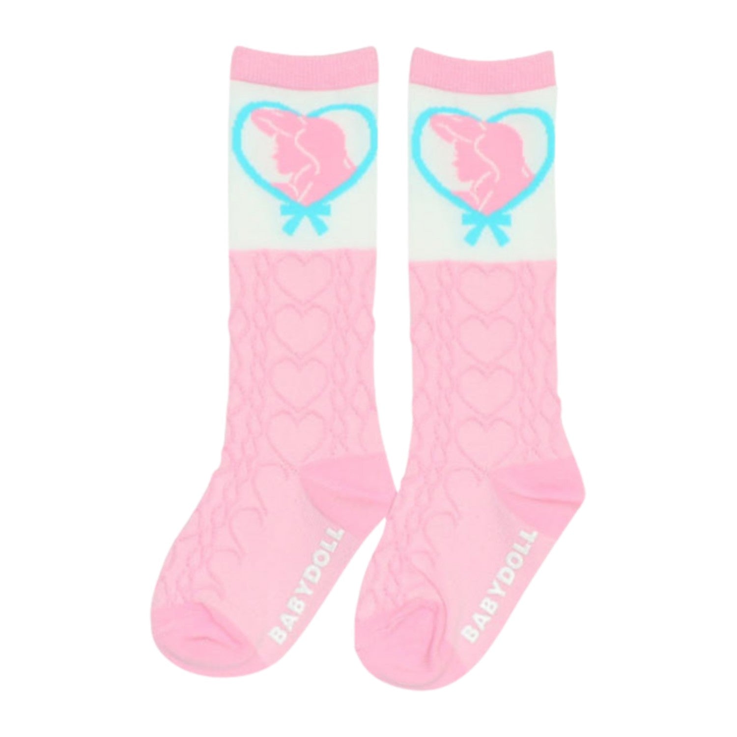 [Babydoll] Ariel Princess / High Socks 9622 / Kids Socks 13-16cm Non-slip Girly Coordination Princess Costume Cosplay