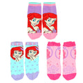 [Babydoll] Ariel Princess / Crew Socks Set 9666 / Kids Socks, 3 Pair Set, 3 Pair Set, 3 Piece Set, 13-16cm, Non-slip, Frilled Opening