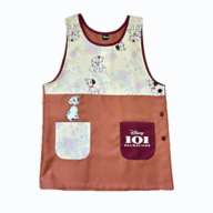 101 Dalmatian orchid apron
