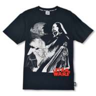 Disney Star Wars Darth Vader T-Shirt black logo from Japan