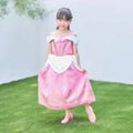 Princess Aurora Kids Dress Ribbon Pink 110 120 130