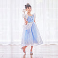 Cinderella Kids Dress Ribbon Blue 100 110 120 130