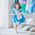 [Restock] Alice kids dress with headband 100 110 120
