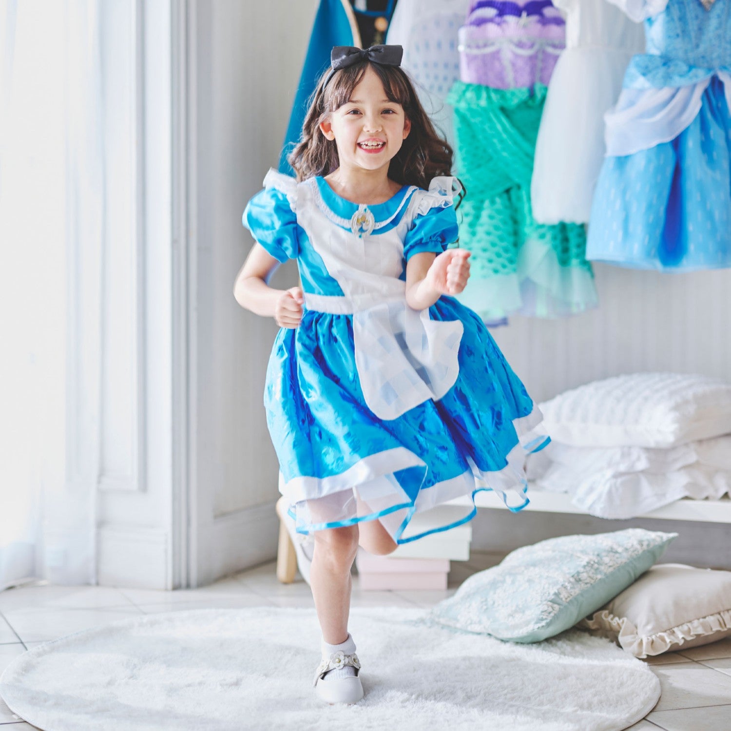 [Restock] Alice kids dress with headband 100 110 120