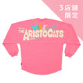 [Spirit Jersey] Fashionable Cat Long Sleeve T-Shirt Jazz it Up Pink