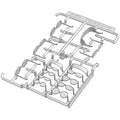 MODELING SUPPLY Glasses/Accessories II 1 (Clear) Plastic Model