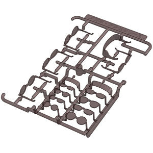 MODELING SUPPLY Glasses/Accessories II 2 (Smoke) Plastic Model