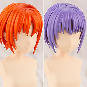 Sosai Girls Garden After School Short Wig A [Orange & Purple] 1/10 Plastic Model