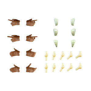 Little Armory [LAOP09] Sosai Girls' Garden Tactical Gloves (Tan) Plastic Model