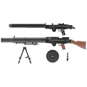 Little Armory [LADF32] Dolls Frontline Lewis Type 1/12 Plastic Model
