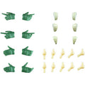 Little Armory [LAOP10] Sosai Girls Garden Tactical Gloves (Green) Plastic Model