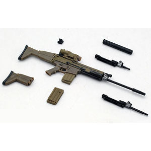 Little Armory LA003 1/12 SCAR-H type plastic model
