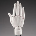 ARTIST SUPPORT ITEM Takahiro Kagami Hand Model/R -WHITE- Action Figure