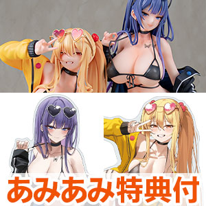 [AmiAmi exclusive bonus] Yuna & Sayuri 2-piece set with special pedestal Illu...