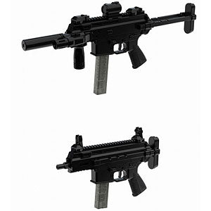 Little Armory [LA068] APC9K type 1/12 plastic model