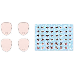 Sosai Girls' Garden Customized Face & Decal Set Vol.1