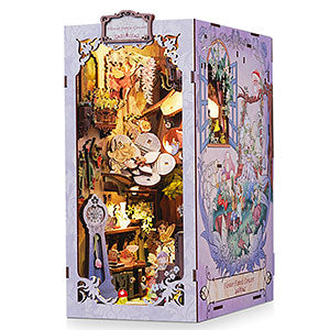 Miniature Dollhouse Flower Forest Concert Wooden Handmade Kit