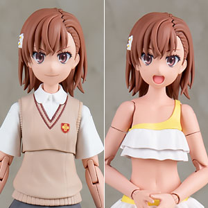 KADOKAWA PLASTIC MODEL SERIES "A Certain Scientific Railgun T" Mikoto Misaka ...
