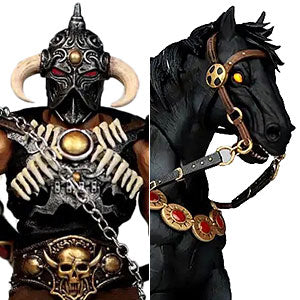 1/12 Action Figure Frank Frazetta Death Dealer with Steed