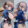 Manju Musume Tsumugu Illustrated by Ranfu 1/7 Completed Figure Limited Editio...