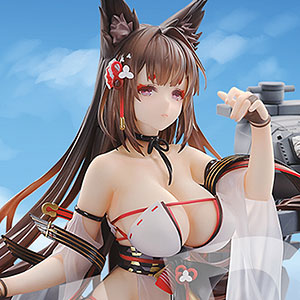 Azur Lane Amagi Shizuren Hashirimi Ver. Special edition with acrylic display ...