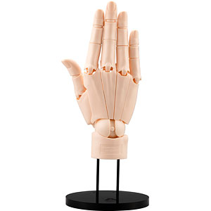 ARTIST SUPPORT ITEM Takahiro Kagami Hand Model/R -PALE ORANGE- Action Figure