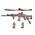 WM-03A Assault Rifle Set Coyote Brown 1/12 Completed Product Option Parts for...