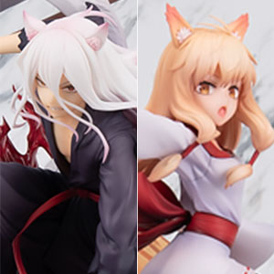 [Bonus] “Sengoku Inu” Jinbi & Tama ~Sekaisei Siblings~ Set 1/7 Completed Figure