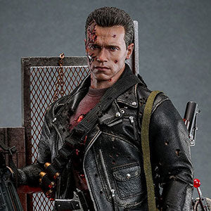 Movie Masterpiece DX Terminator 2 1/6 T-800 Battle Damage 2.0 version