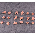 Polynian hand parts set (brown fresh)