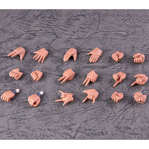 Polynian hand parts set (brown fresh)