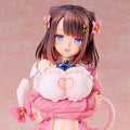 Cut illustration "Ribbon Hairpin-chan (Neko Rindo Illustration)" Completed fi...