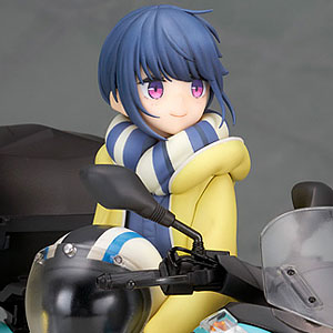 Yurucamp△ Rin Shima with three-wheeled bike 1/10 finished figure