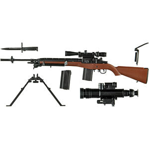 Little Armory [LA083] M21 type 1/12 plastic model